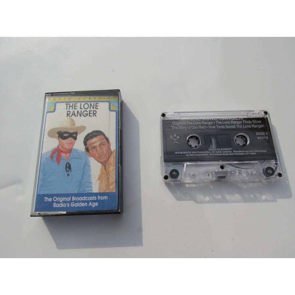 The Lone Ranger Radio Classics Cassette 1980 G&A Corporation #5013